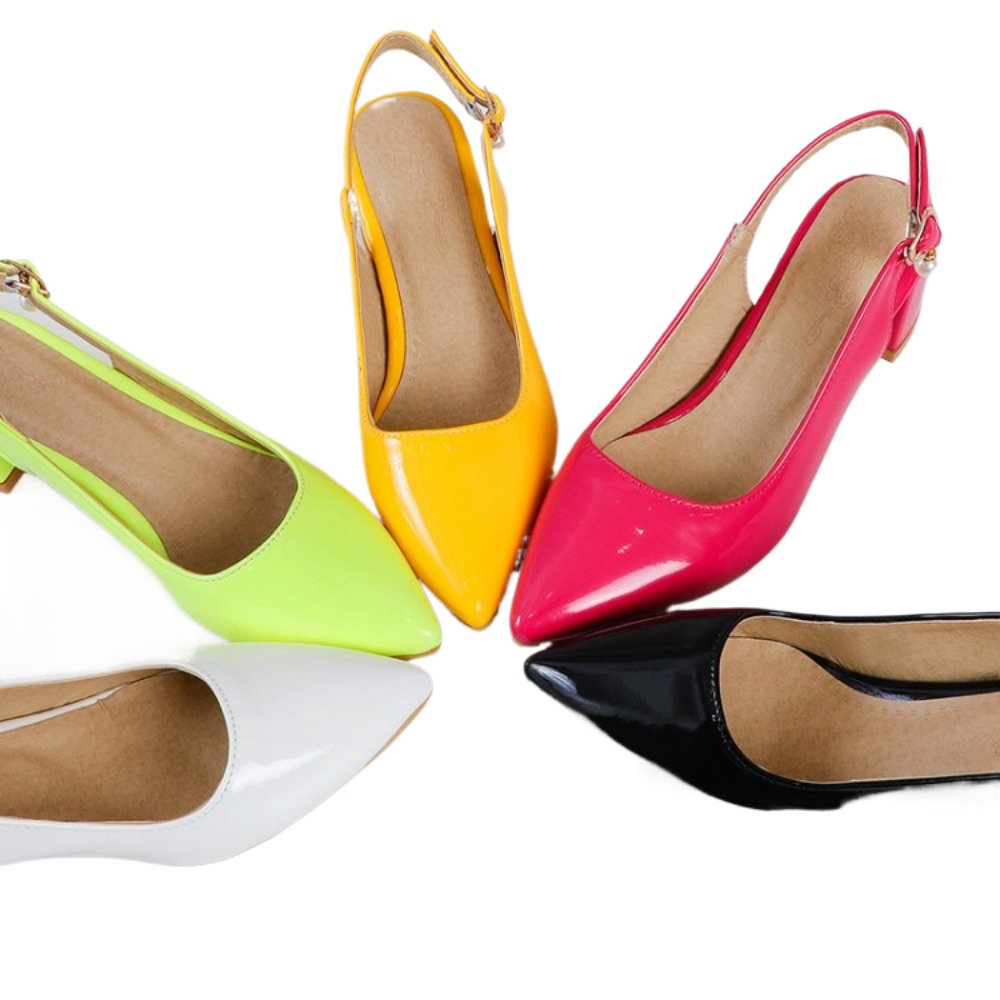 Patent Leather Slingback Pumps - đánh giá và giá Slingback Heel Formal