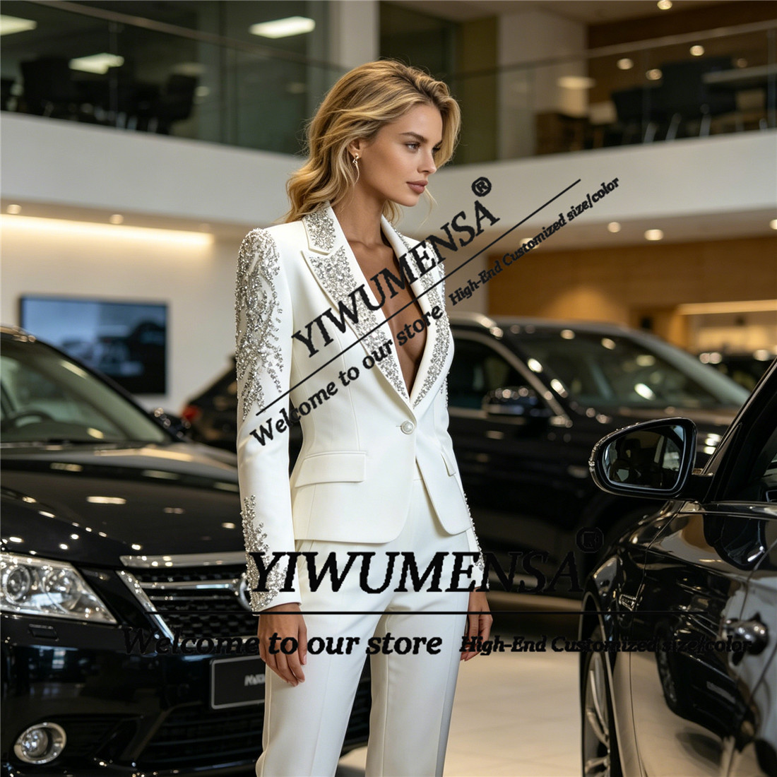 Luxury Women Suits 2 Pieces Se - đánh giá và giá Women Formal Wear Business