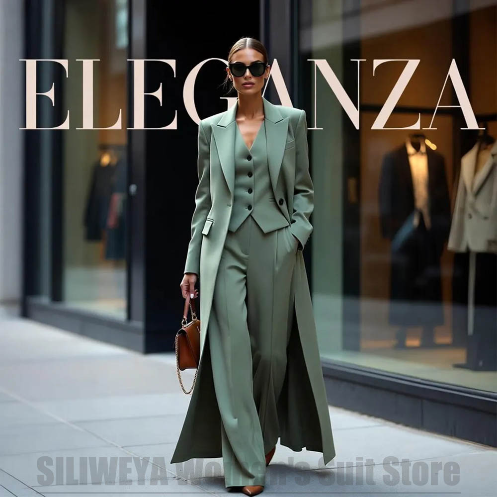 Chic Women's Suit Set Three Pi - đánh giá và giá Women Formal Wear Business
