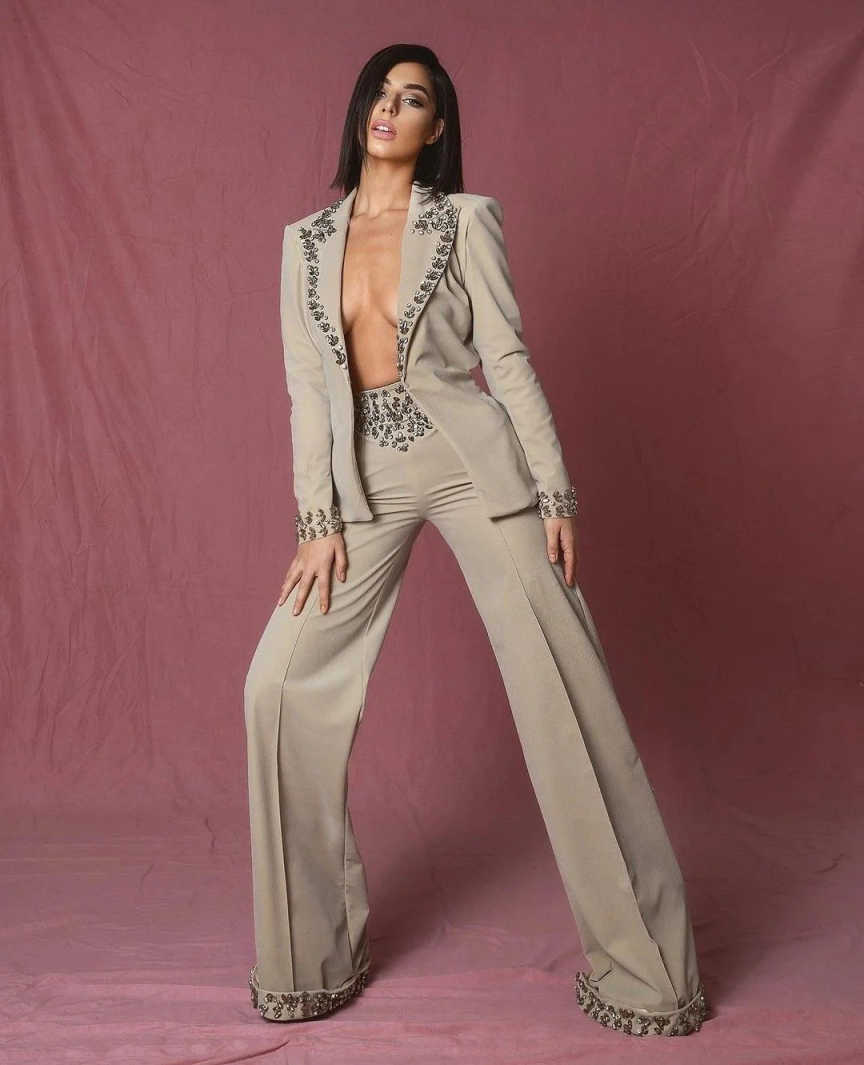 Amazing Rhinestones Women Suit - đánh giá và giá Women'S Formal Wear For A Wedding