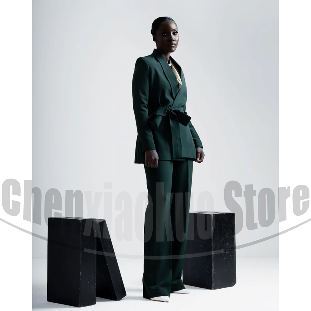 Women Suit Belted Blazer and W - đánh giá và giá Women Formal Wear Business