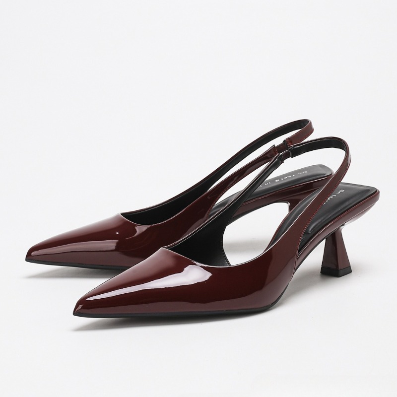 Elegant Backless High Heels Wo - đánh giá và giá Slingback Heel Formal